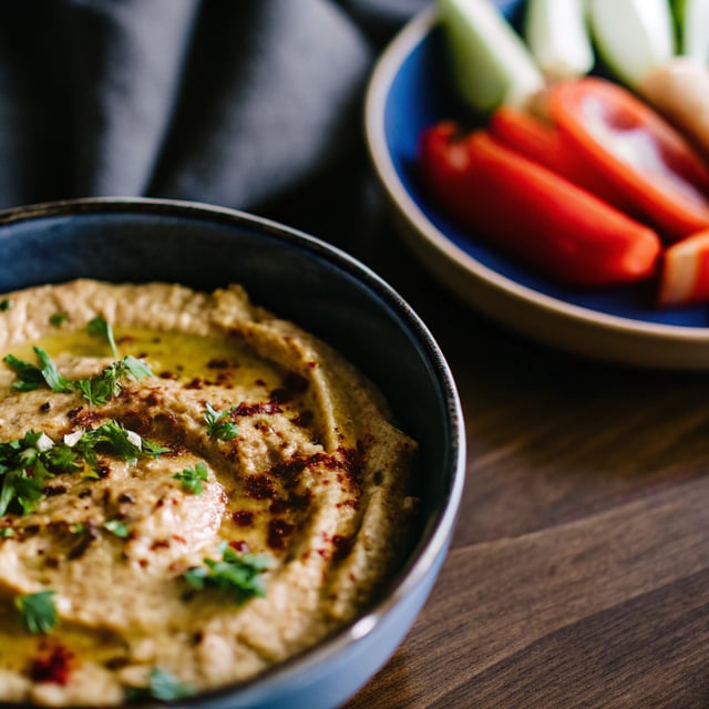 Creamy Shatta Hummus