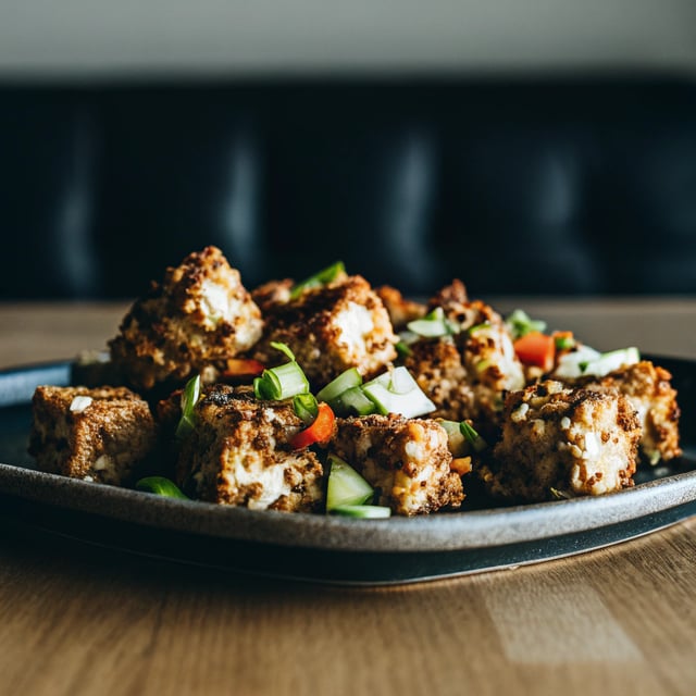 Crispy Cajun Tofu Bites