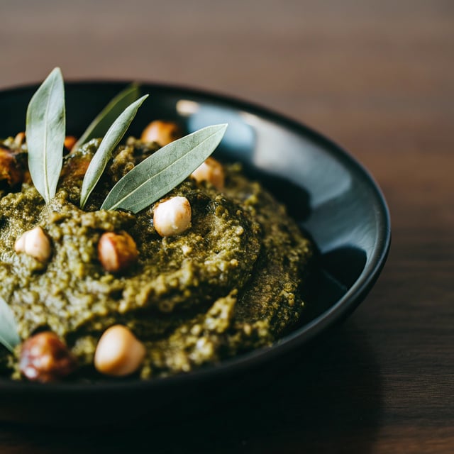 Delicious Hazelnut and Fresh Sage Pesto
