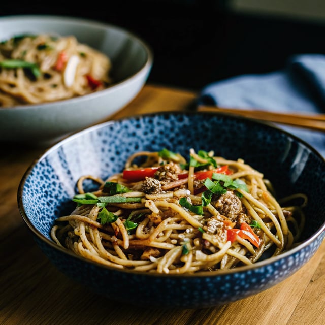 Delicious Sesame Noodles
