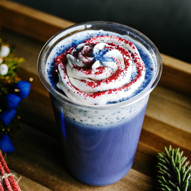 Double Blue Peppermint Moon Milk (Vegan & Gluten-Free)
