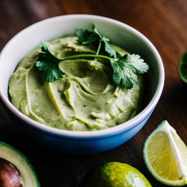 Easy Avocado Lime Crema