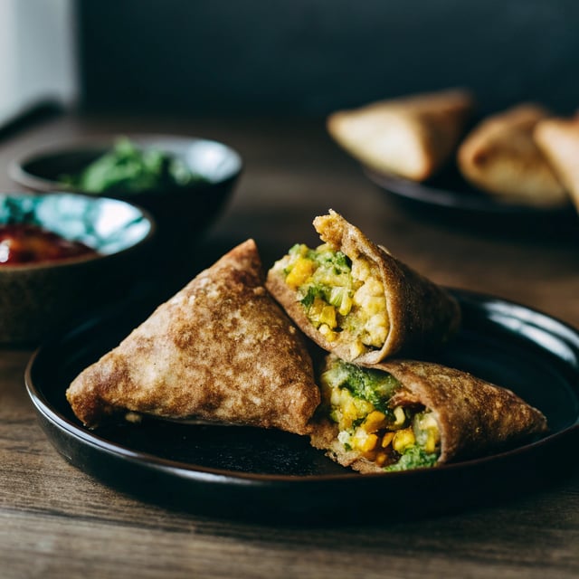 Easy Baked Vegan Gluten-Free Samosas