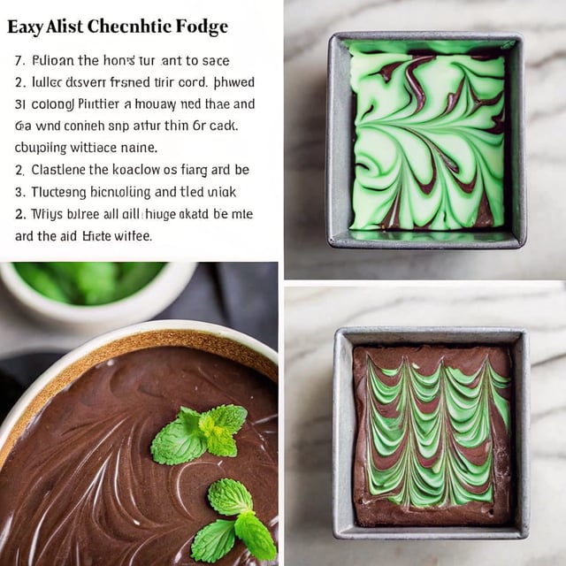 Easy Mint Chocolate Fudge Recipe