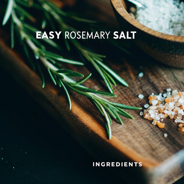 Easy Rosemary Salt Recipe