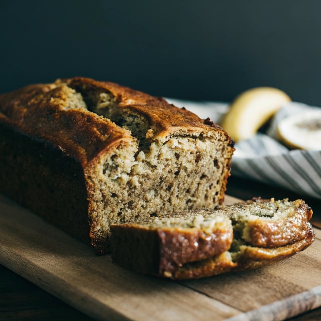 Easy Vegan Banana Bread (Gluten-Free)