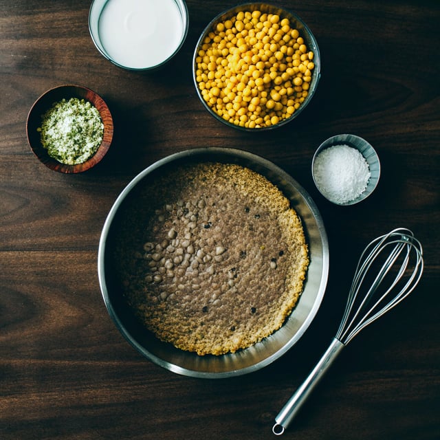 Fermented Buckwheat + Yellow Split Pea (Matar Dal) Dosa Recipe (Gluten-Free, Vegan)