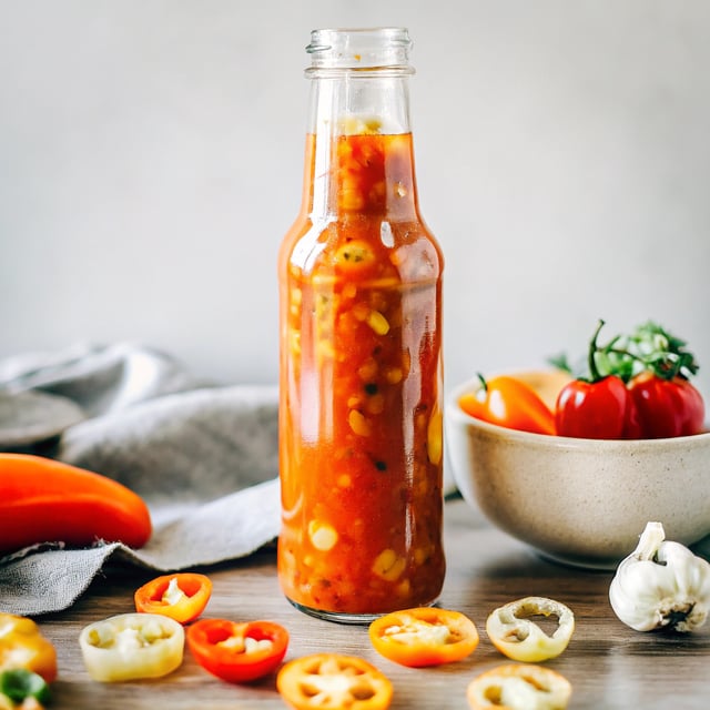Fermented Habanero Hot Sauce