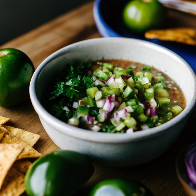 Fresh Tomatillo Salsa