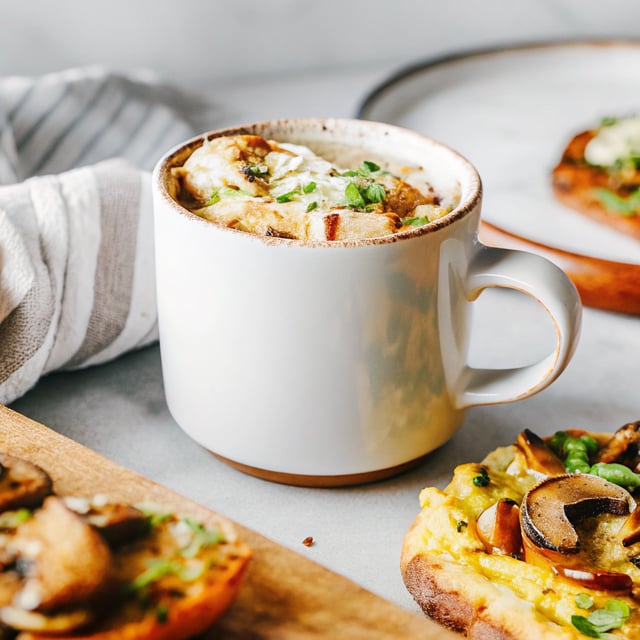 Ginger Mushroom Matcha Latte