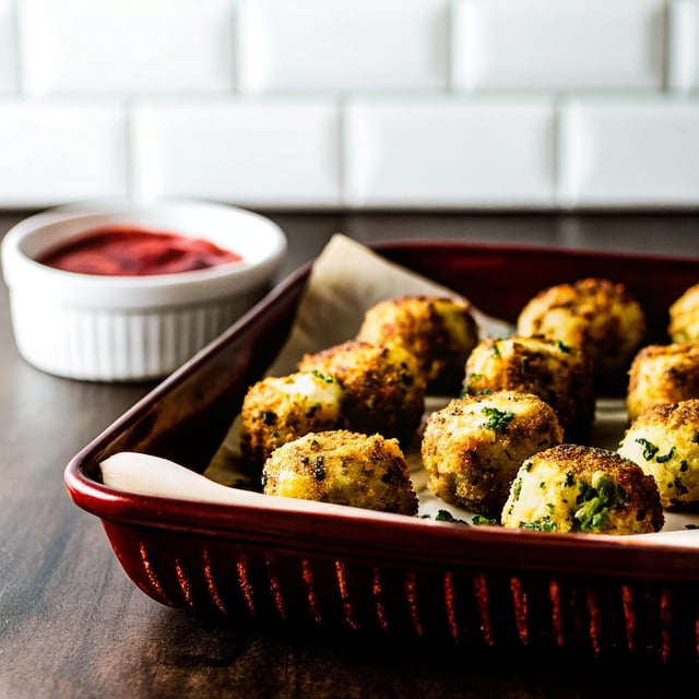 Gluten-Free Baked Broccoli Tots