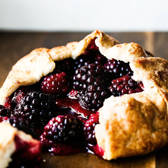 Gluten-Free Blackberry Galette