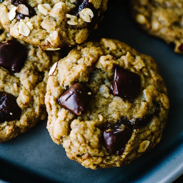 Gluten Free Chocolate Chip Oatmeal Cookies
