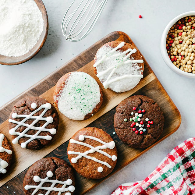 Gluten Free Chocolate Gingerbread Cookies Recipe