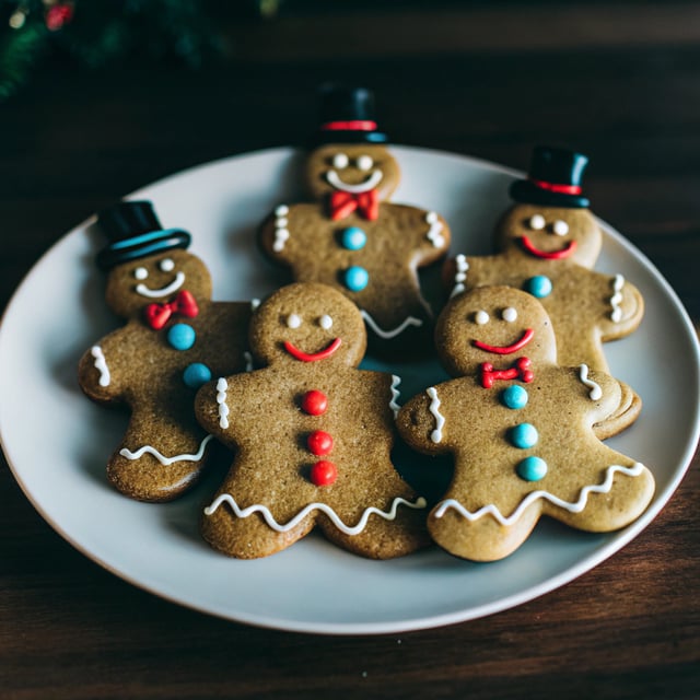 Gluten-Free Gingerbread Men Cookies