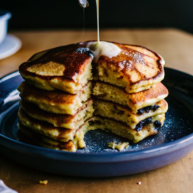 Gluten-Free Golden Milk Pancakes (Dairy-Free, Refined Sugar-Free)