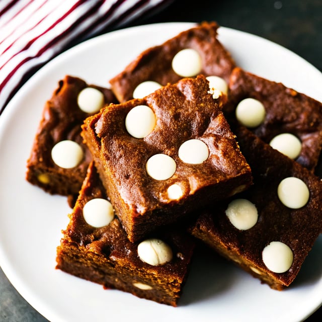 Gluten Free Pumpkin Bars with White Chocolate Chips