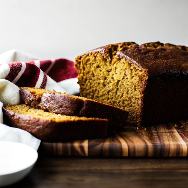 Gluten Free Pumpkin Bread made with Teff Flour