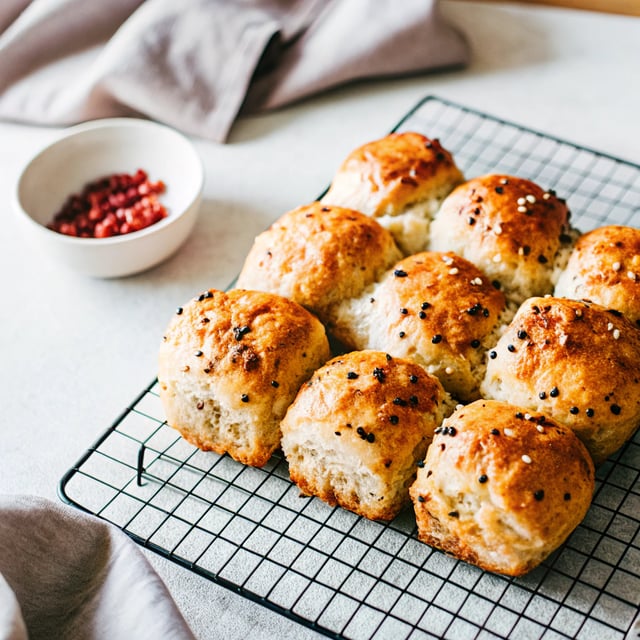 Gluten-Free Sourdough Rolls