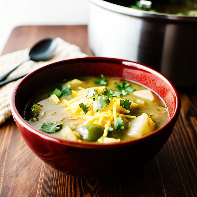 Green Chile Potato Soup