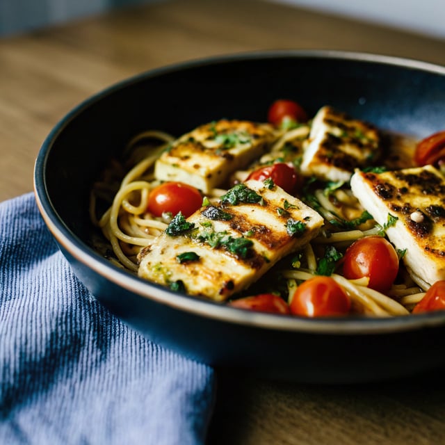 Halloumi Pasta Recipe
