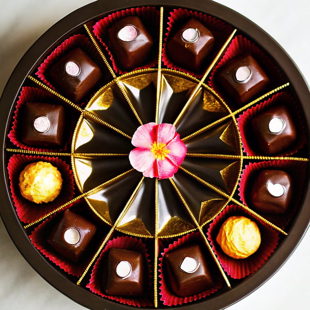 Hibiscus Honey Chocolates