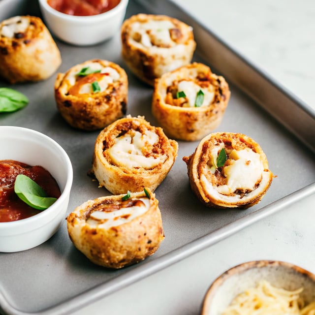 Homemade Air Fryer Pizza Rolls
