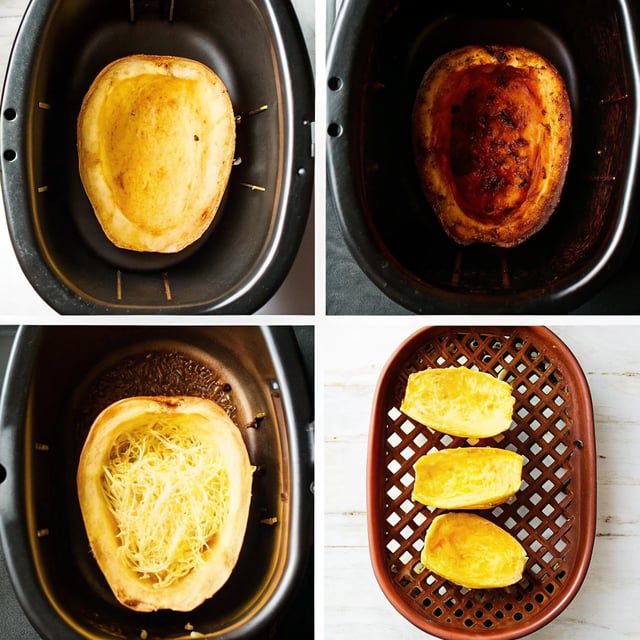 How to Make Air Fryer Spaghetti Squash