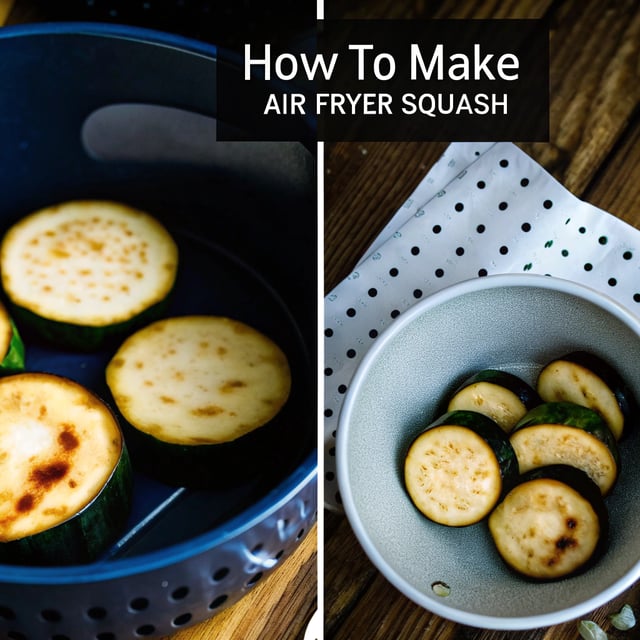 How to Make Air Fryer Squash