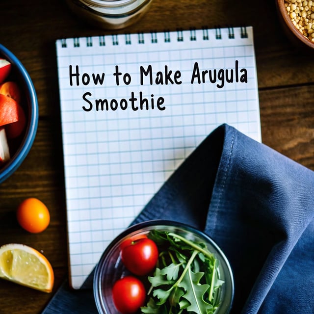 How to Make an Arugula Smoothie