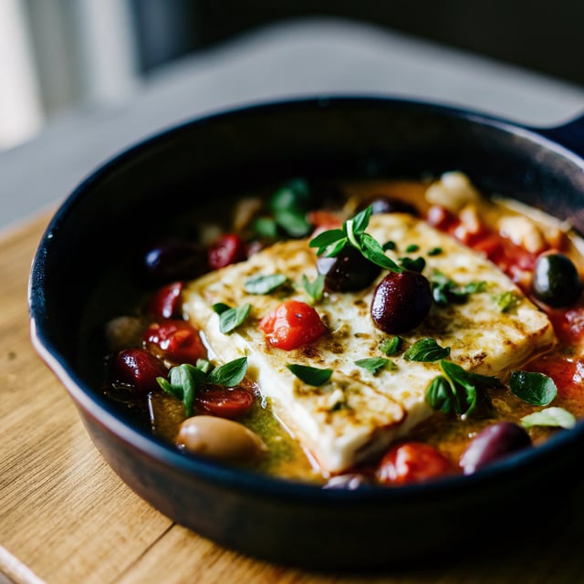 How to Make Baked Feta Cheese