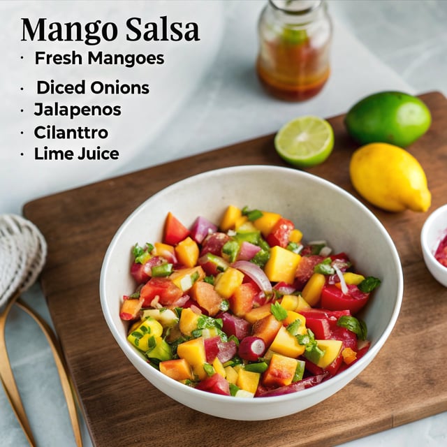 How to Make Mango Salsa