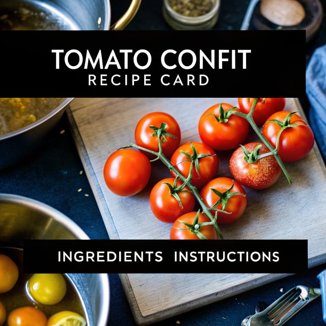 How to Make Tomato Confit