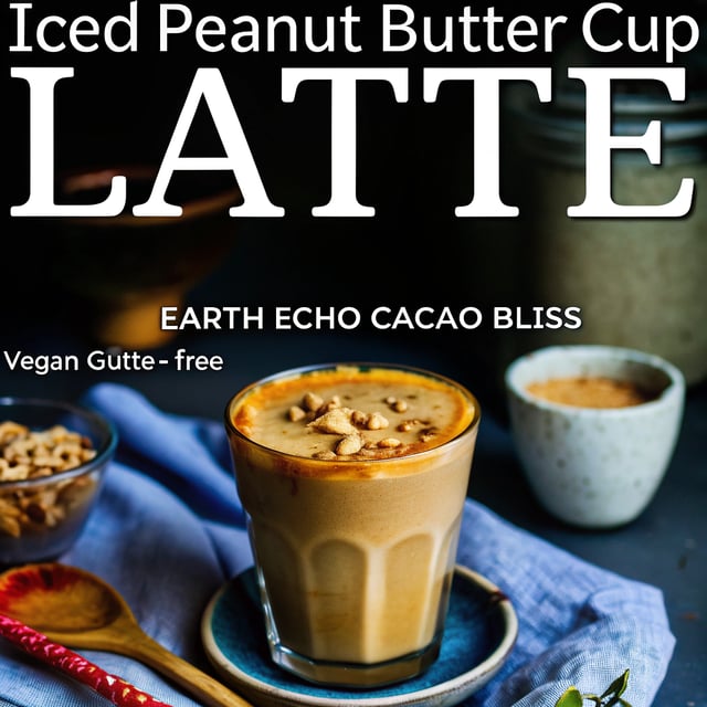 Iced Peanut Butter Cup Latte