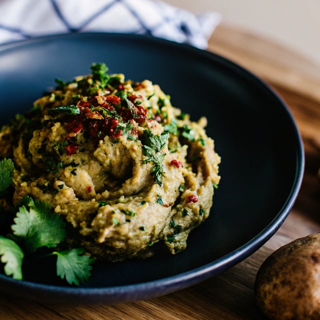 Instant Pot Chimichurri Mashed Potatoes (Vegan, Gluten-Free)