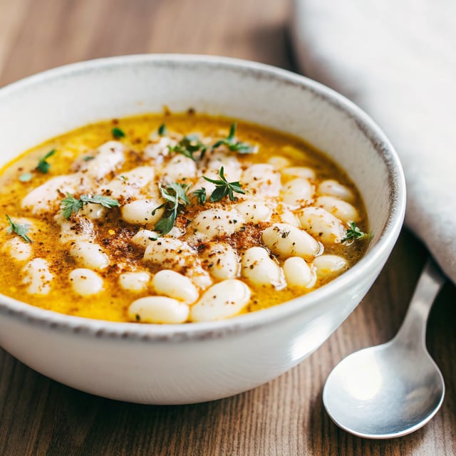 Instant Pot Golden Milk White Bean Soup