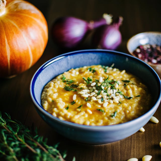Instant Pot Pumpkin Risotto Recipe (Vegan, Gluten-Free)
