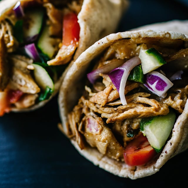 Jackfruit Gyros (Vegan, Gluten-Free)