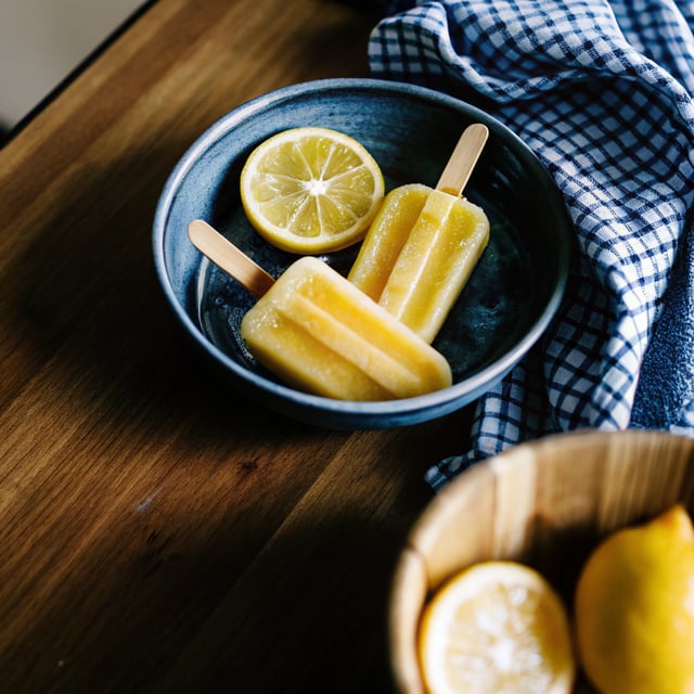 Lemonade Popsicles
