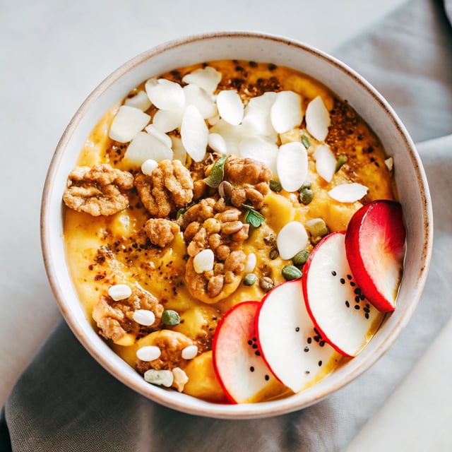 Maca Smoothie with Cardamom + Walnut (Vegan)