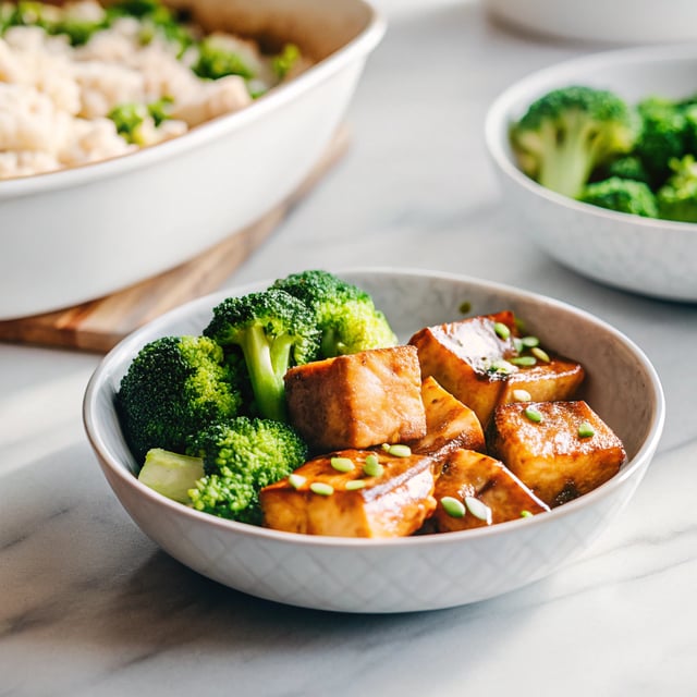 Maple Ginger Tofu