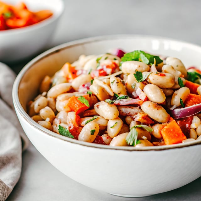 Marinated Butter Bean Salad