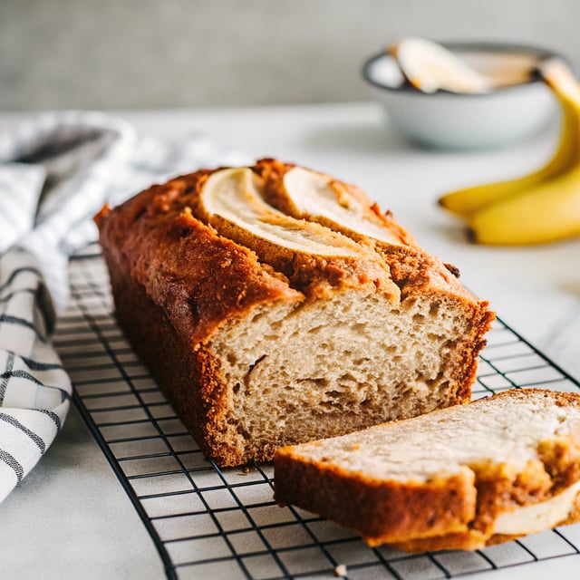 Oat Flour Banana Bread