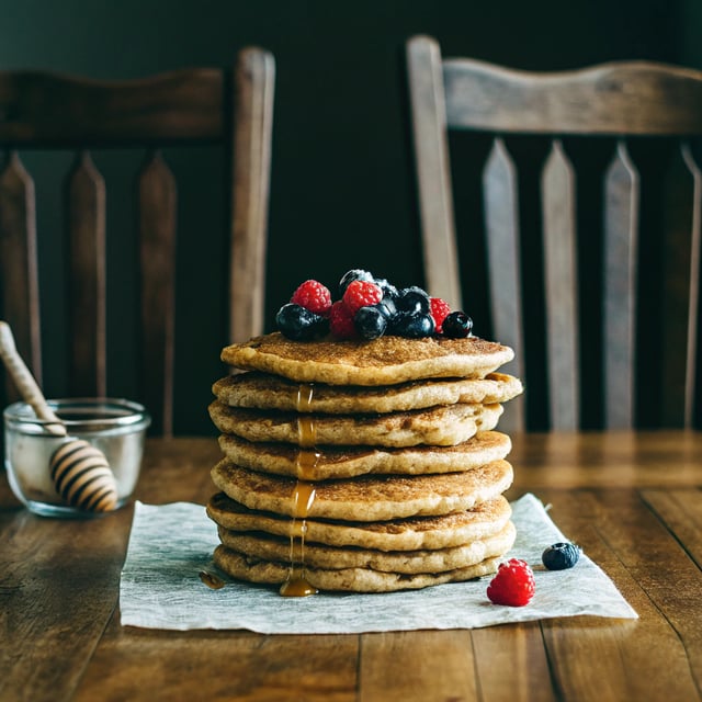 Oat Flour Pancakes Recipe
