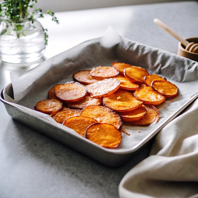 Oven Baked Sweet Potato Slices