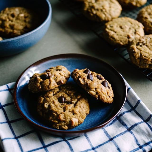 Peanut Butter Cacao Nib Cookies