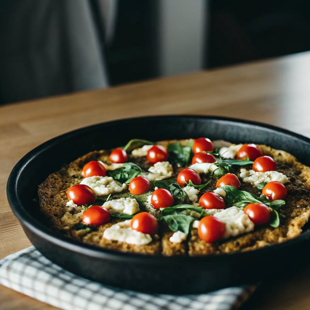 Red Lentil Flatbread Pizza Crust