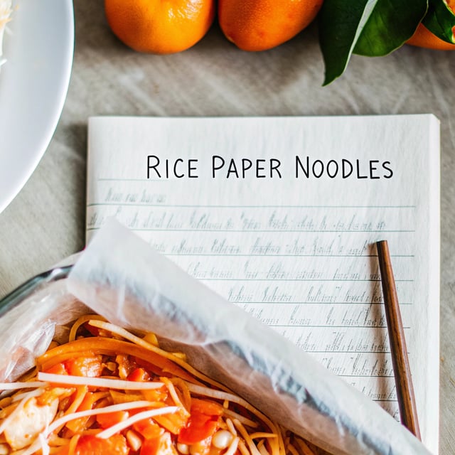 Rice Paper Noodles Recipe