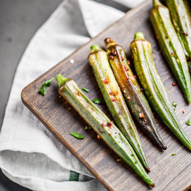Roasted Okra Recipe
