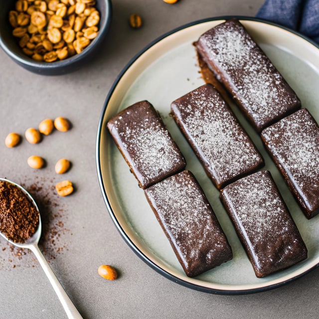 Salted Mocha Protein Bars Recipe